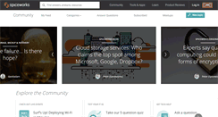 Desktop Screenshot of community.spiceworks.com