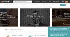Desktop Screenshot of frontend.spiceworks.com